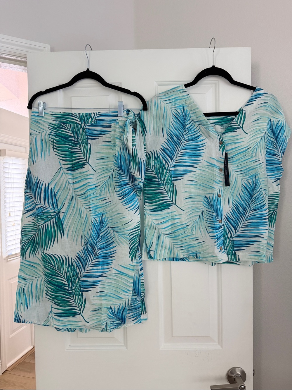 Swim cover up/ Linen set